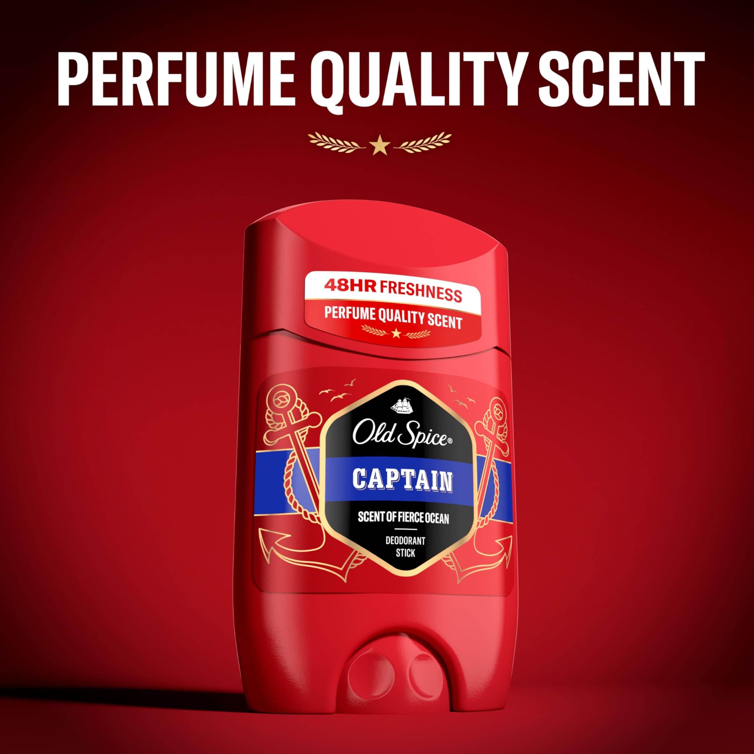استیک ضد تعریق مردانه الد اسپایس مدل Captain حجم 50 میل — تصویر ۳
