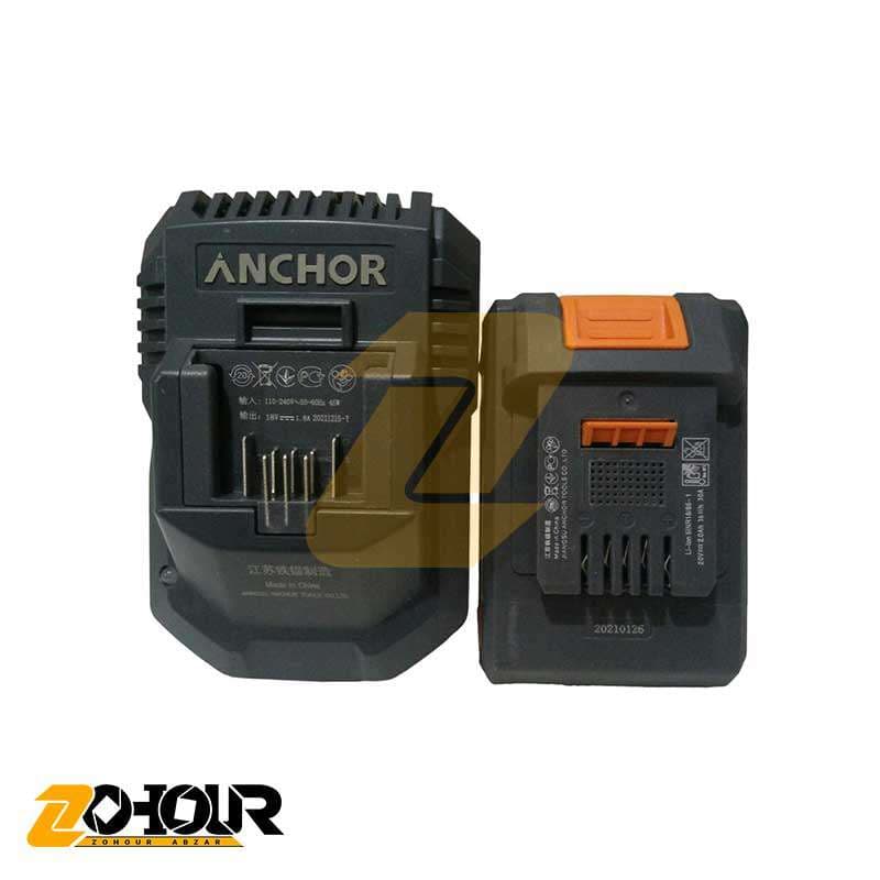دریل پیچ گوشتی شارژی آنکور 20 ولت براشلس مدل ANCHOR DCE2 — تصویر ۴