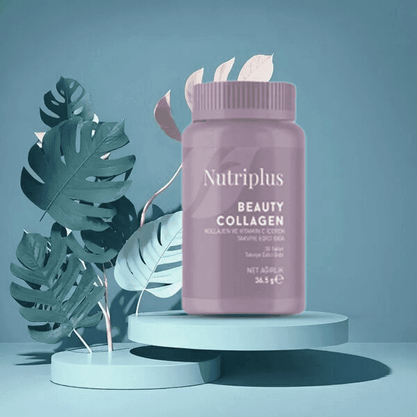قرص کلاژن ساز فارماسی nutriplus بسته بندی 30 عددی — تصویر ۳