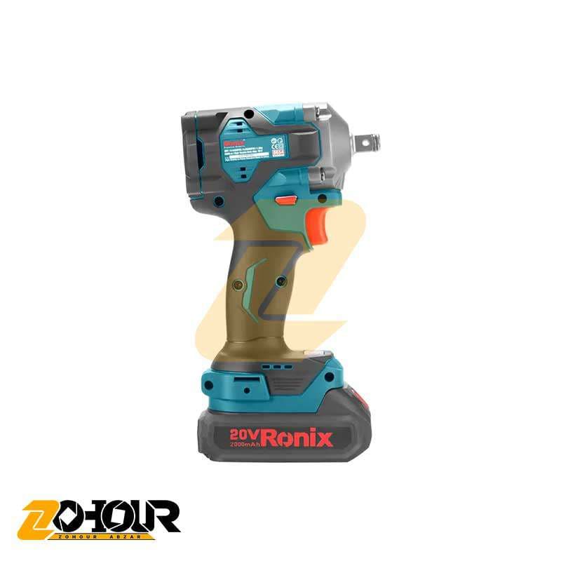 آچار بکس شارژی رونیکس 20 ولت مدل Ronix 8654 — تصویر ۵