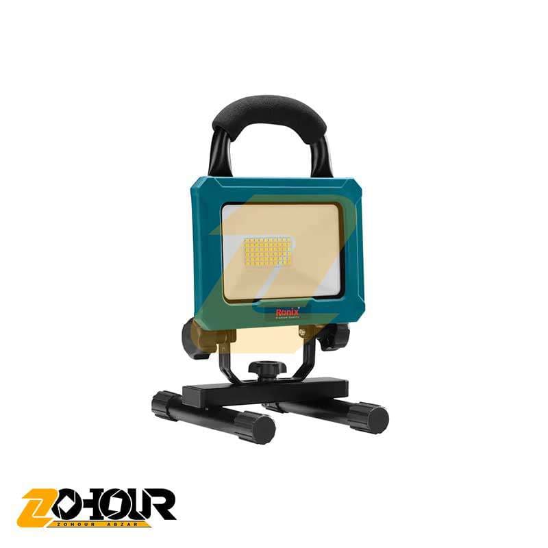 نورافکن شارژی رونیکس 2000 لومن مدل Ronix 8607