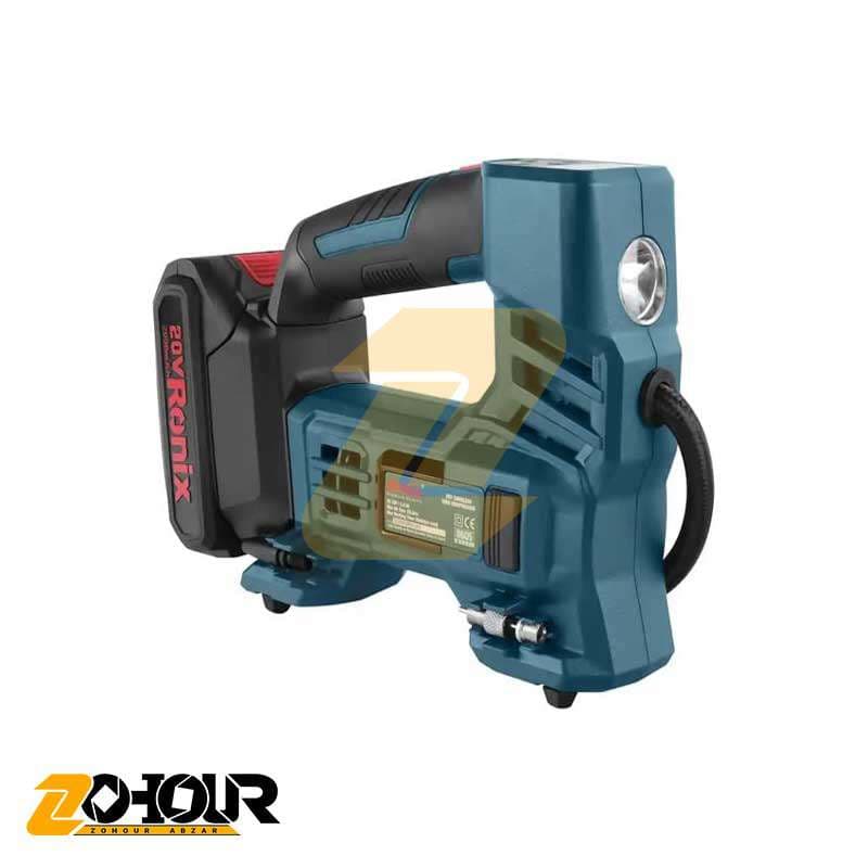 مینی کمپرسور شارژی رونیکس 20 ولت مدل Ronix 8605