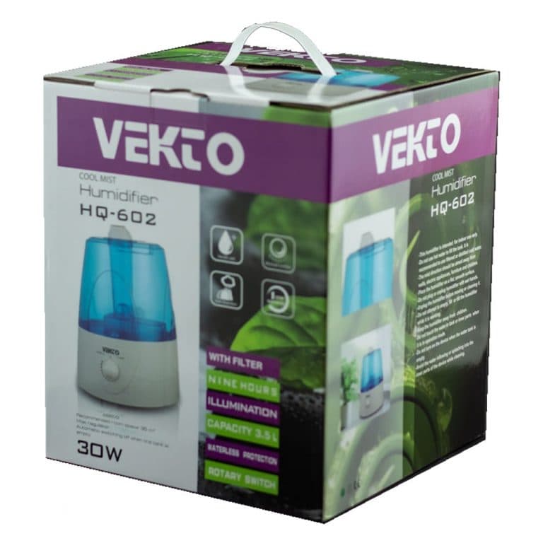 دستگاه بخور سرد وکتو – VEKTO مدل HQ 602 — تصویر ۲