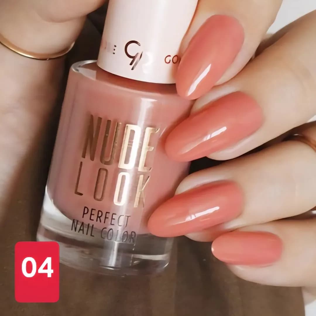 لاک ناخن نود لوک Nude Look گلدن رز حجم 10 میل — تصویر ۶