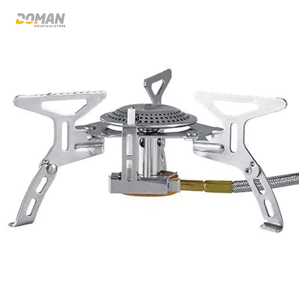 سرشعله ؛ چراغ خوراک پزی کوهنوردی نیچرهایک مدل شلنگ دار مثلثی کد NH21RJ009
