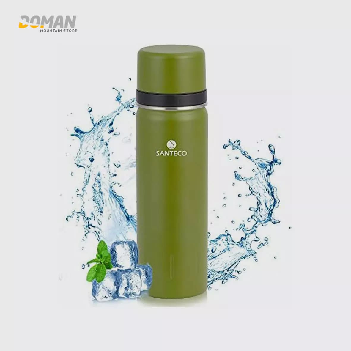 قمقمه فلاسک کوهنوردی گرم و سرد سانتکو 1000ML — تصویر ۵