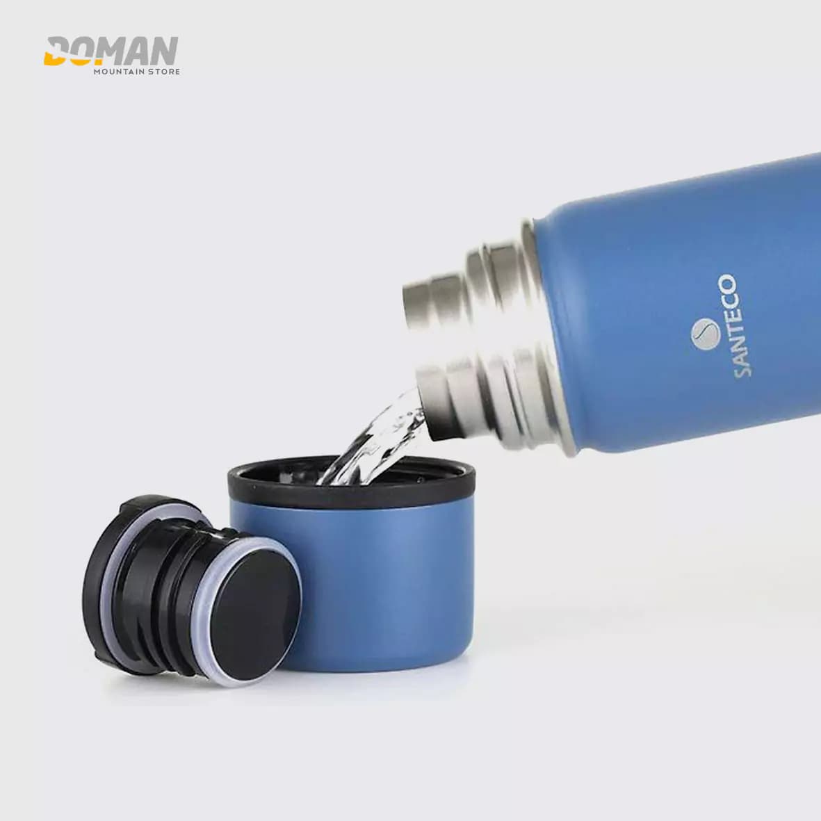 قمقمه فلاسک کوهنوردی گرم و سرد سانتکو 1000ML — تصویر ۷