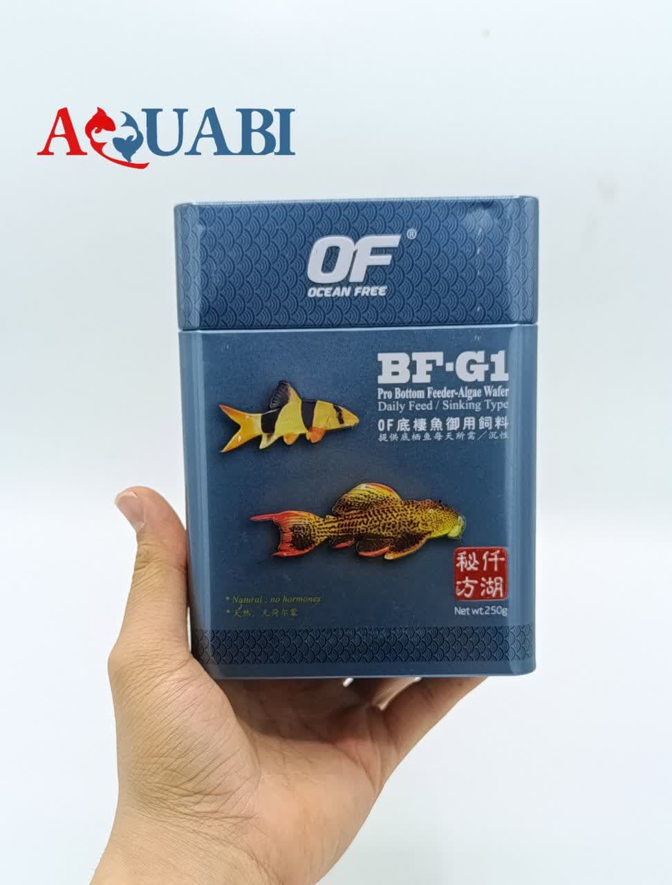 غذای قرصی اسمال ماهیان کفخوار و میگو BF-G1 اوشن فری 250gr — تصویر ۴