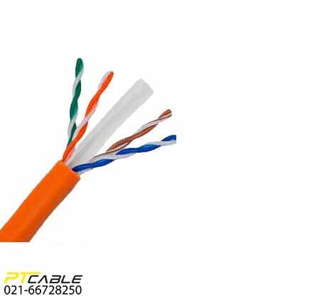 کابل شبکه نگزنس CAT 6 UTP PVC تست فلوک پیرمننت — تصویر ۴