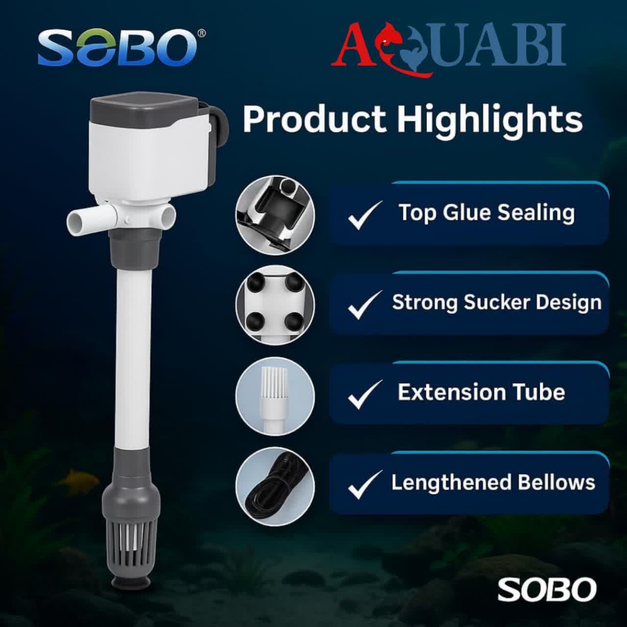 پاور هد آکواریوم سوبو AQ-1028 — تصویر ۵