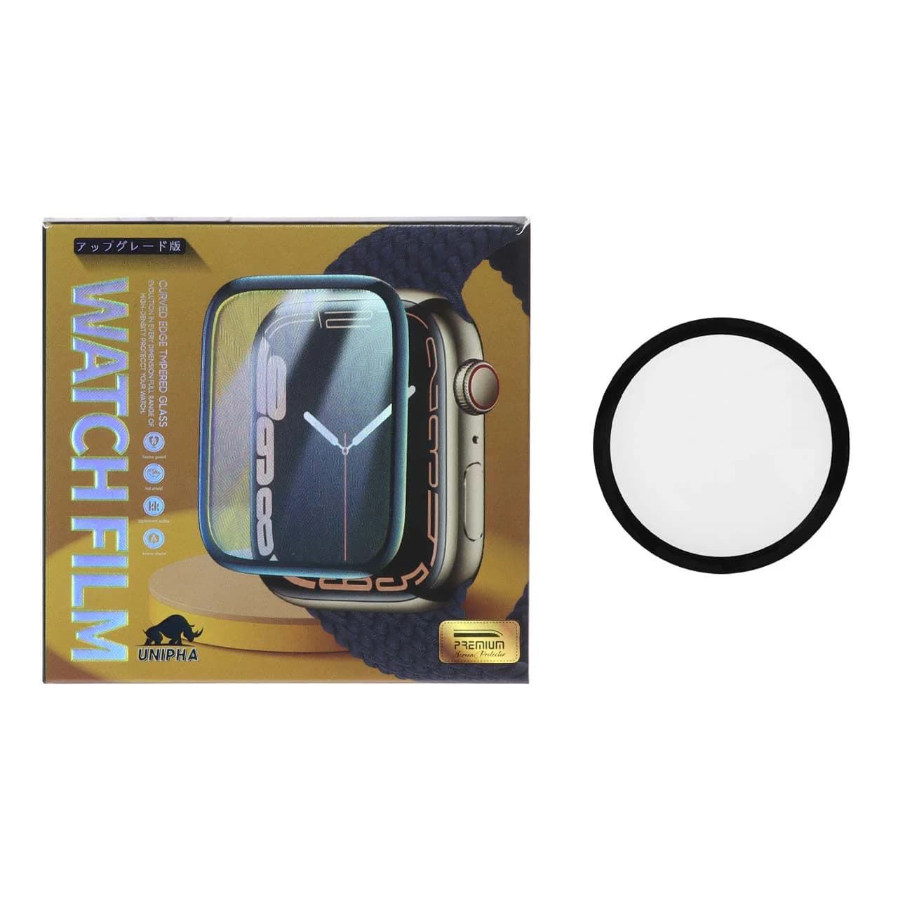 محافظ صفحه سامسونگ واچ PMMA Full Cover مدل Watch 4 / Watch 5 / Watch 6 / R860 / R900 / R930 — تصویر ۳