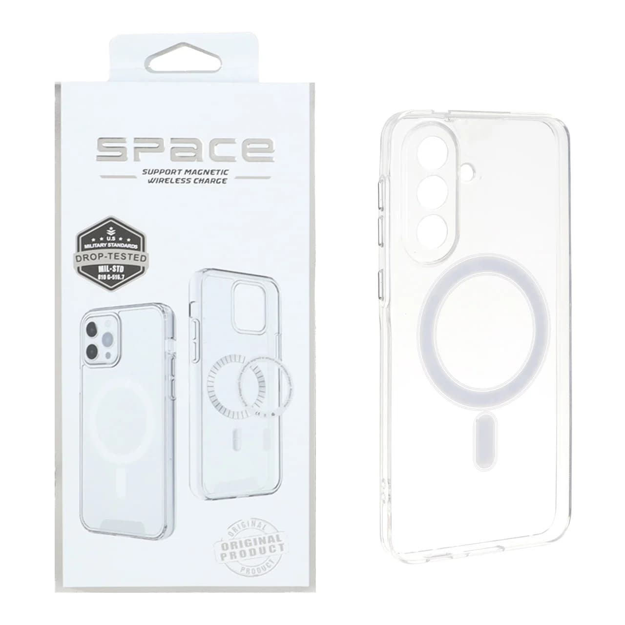 قاب اورجینال Space شفاف Magsafe مدل Samsung Galaxy A37 / A56 / A36 (پک دار)