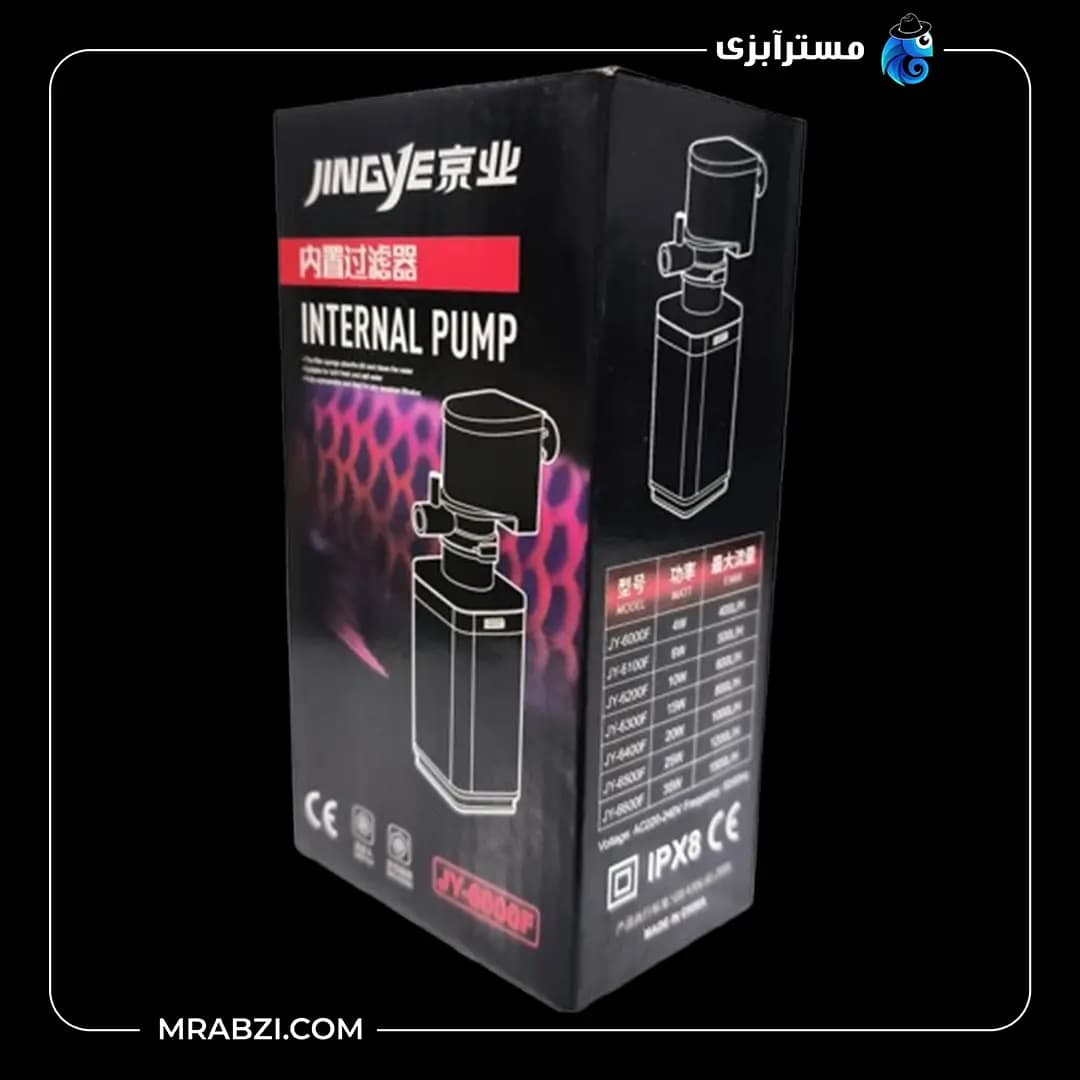 فیلتر داخلی آکواریوم JY-6000F جینگی — تصویر ۸