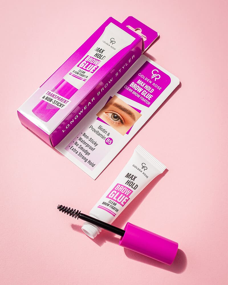 چسب ابرو (ژل ابرو) گلدن رز مدل Max Hold Brow Glue حجم 7 میل — تصویر ۳