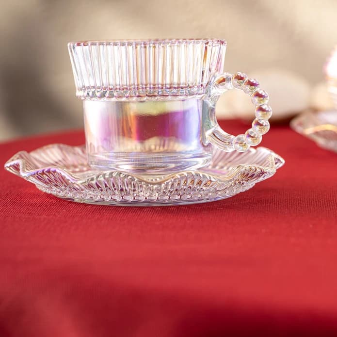 سرویس قهوه خوری 12 پارچه امسان Hatrı Var Gökkuşağı — تصویر ۷