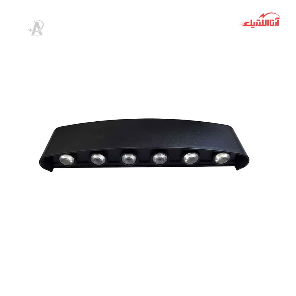 چراغ دیواری دکوراتیو 12 در 1 وات دو طرفه ZFR مدل قطاری — تصویر ۲