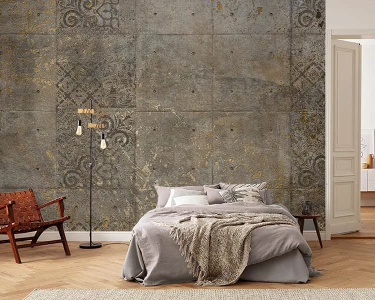 پوستر دیواری پتینه مناسب اتاق خواب