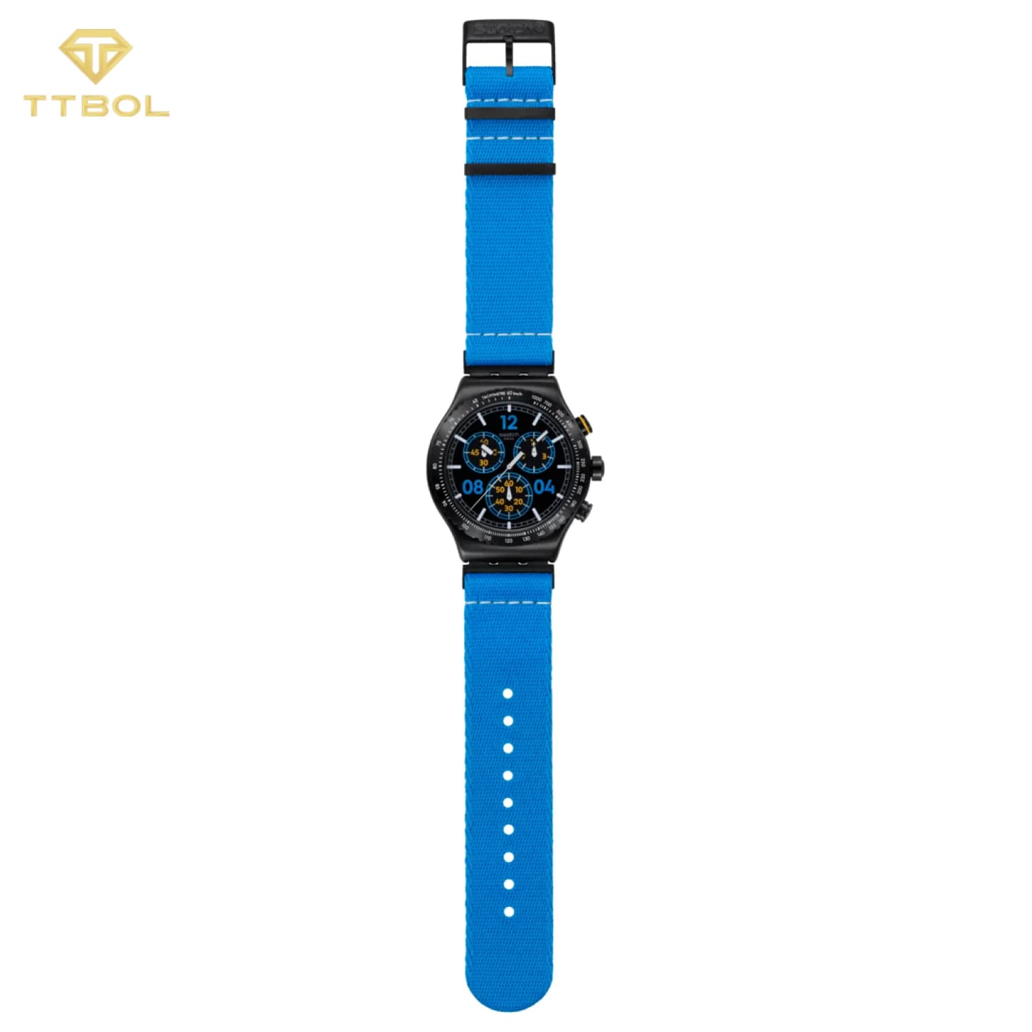 ساعت مچی سواچ SWATCH MOMENTS IN BLUE YVB100 — تصویر ۳