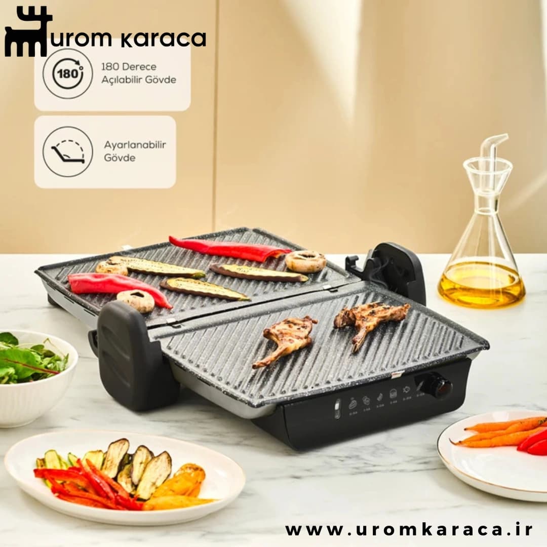 ساندویچ ساز و گریل کاراجا Crust Grill کرم — تصویر ۵