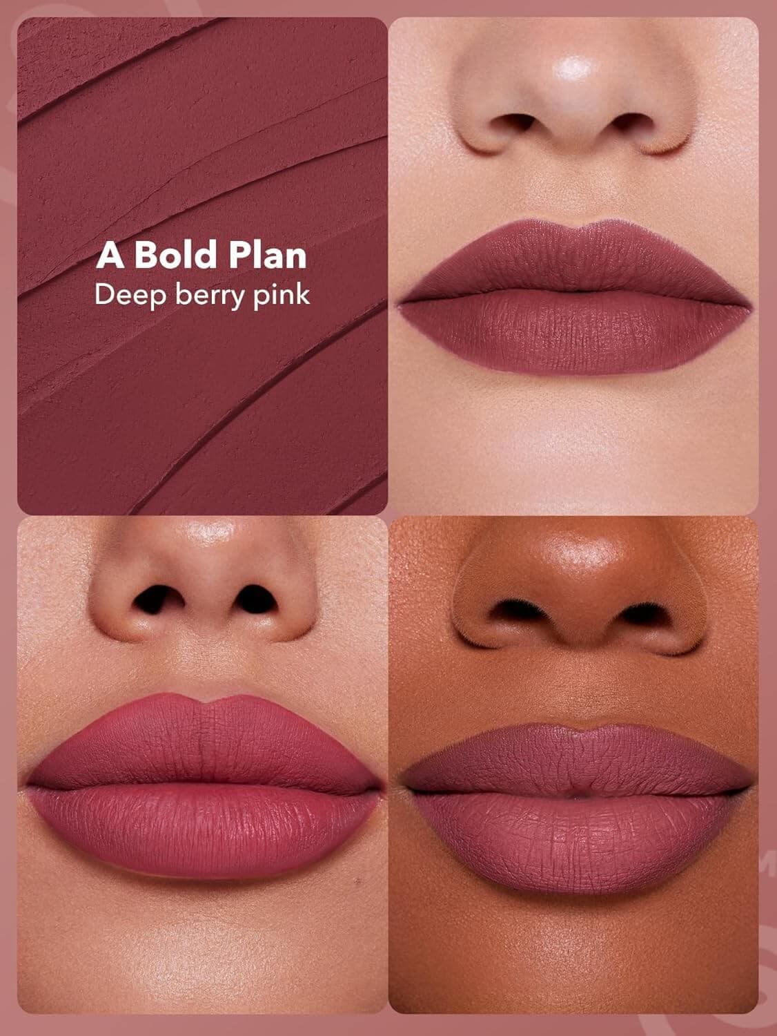 رژ لب جامد مات و بادوام مدل داینامات بوم شیگلم رنگ A Bold Plan حجم 2.7 گرم — تصویر ۲