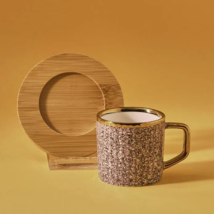 سرویس قهوه خوری ۶ نفره کاراجا Bambu چند رنگ 90 میلی — تصویر ۳