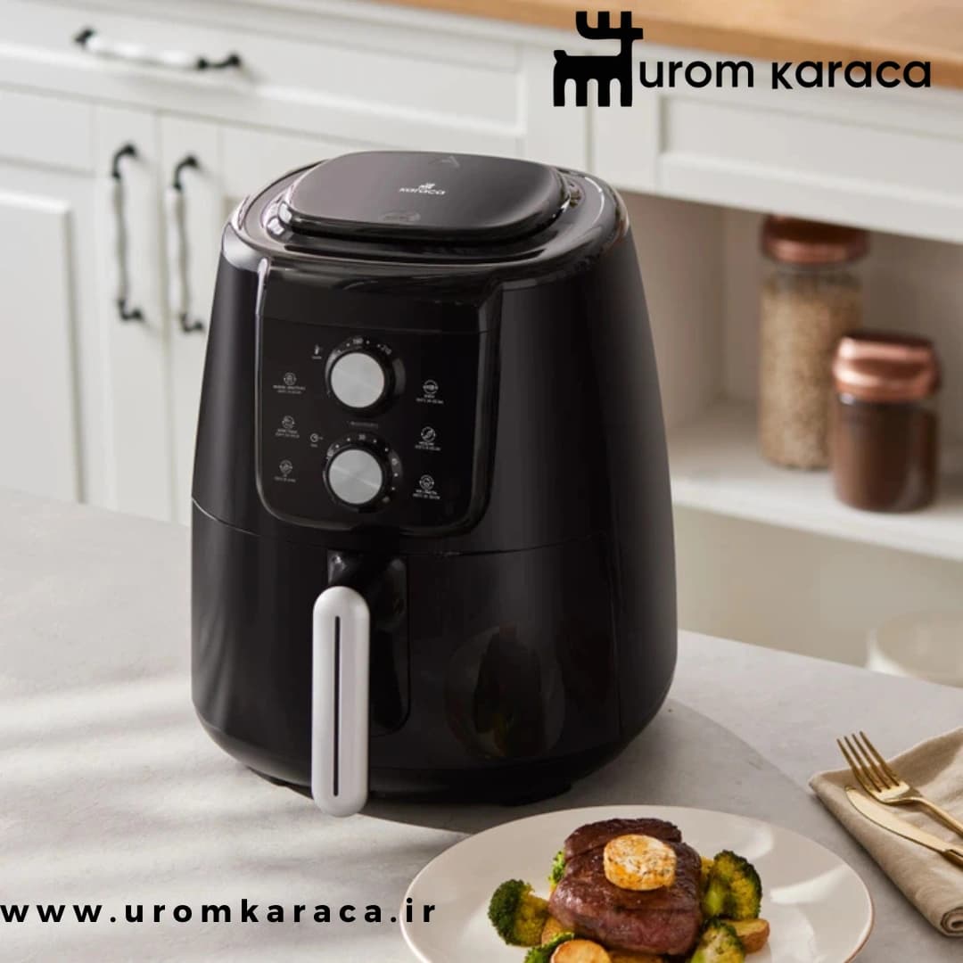 هواپز و سرخ کن کاراجا Air Pro Cook Manuel XL مشکی — تصویر ۲