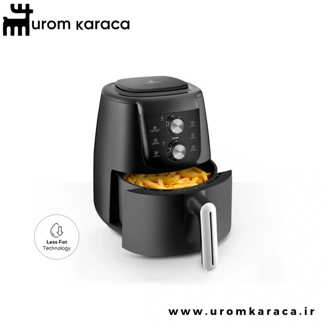هواپز و سرخ کن کاراجا Air Pro Cook Manuel XL مشکی — تصویر ۶