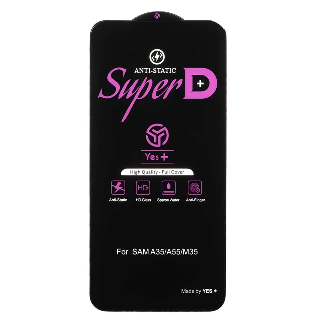 محافظ صفحه نمایش شیشه ای Super D Anti Static Yes Plus مدل Samsung Galaxy A27 / A35 / A55