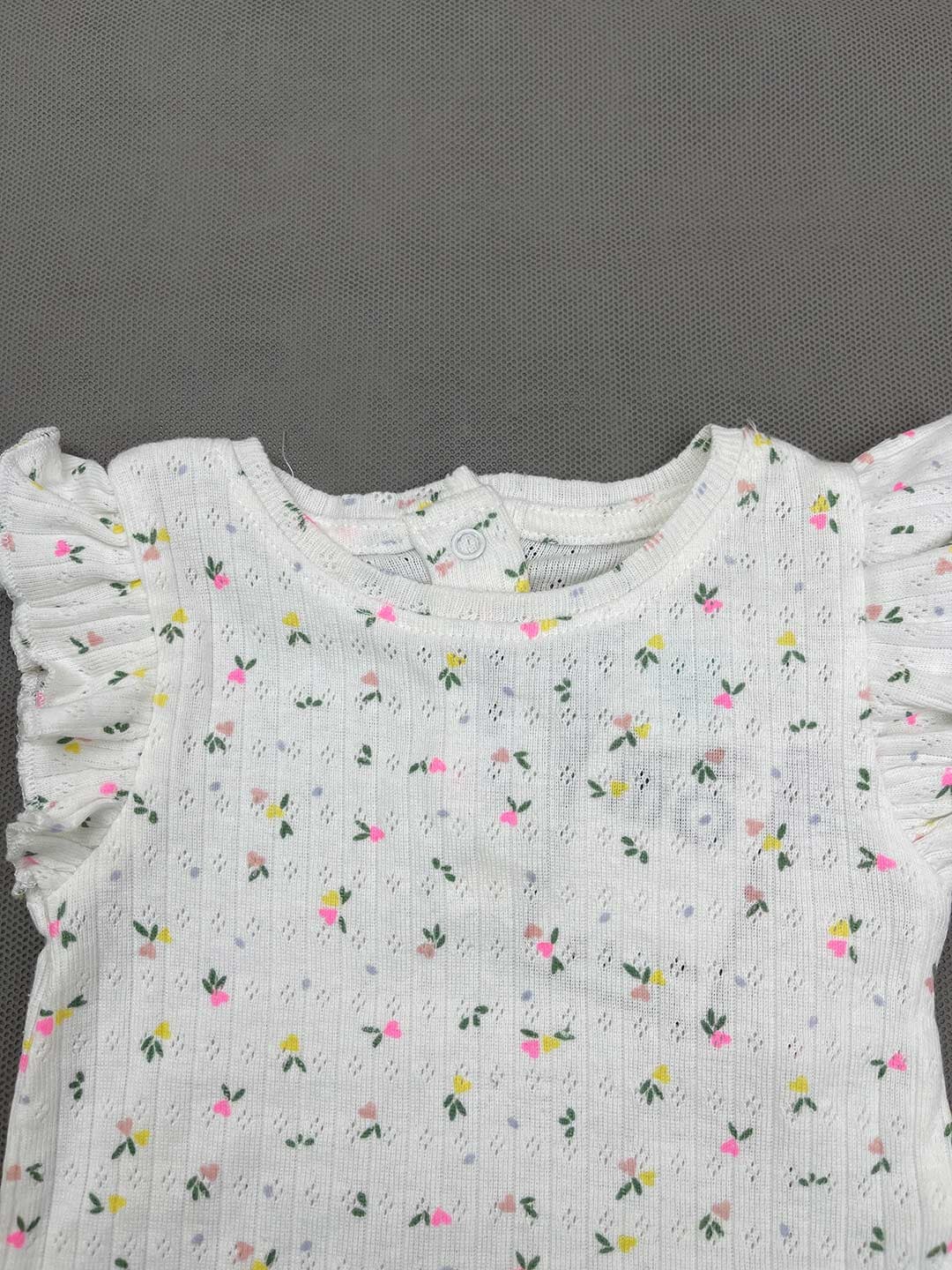 تاپ دخترانه 100% پنبه برند جیمو کد A3765 — تصویر ۲