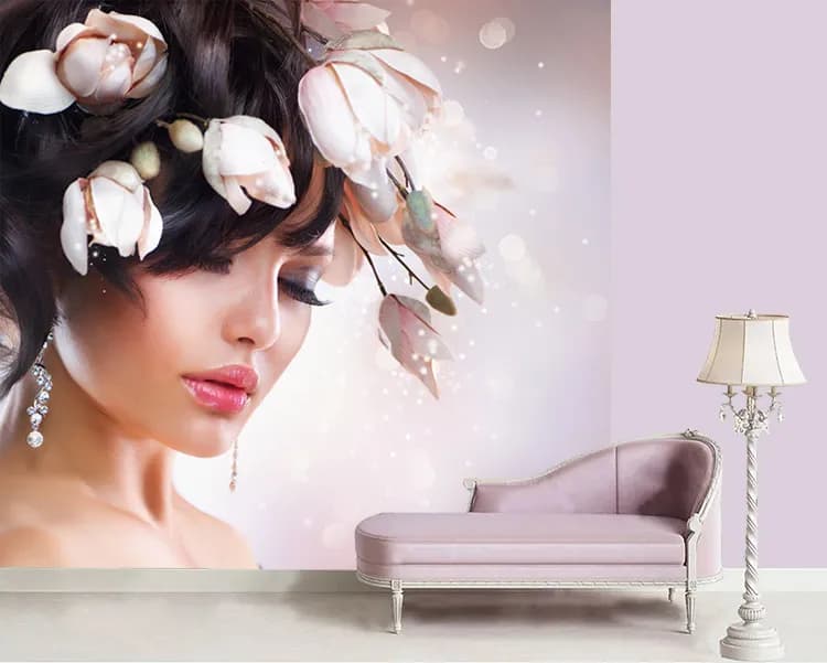 پوستر سه بعدی مناسب آرایشگاه زنانه — تصویر ۲
