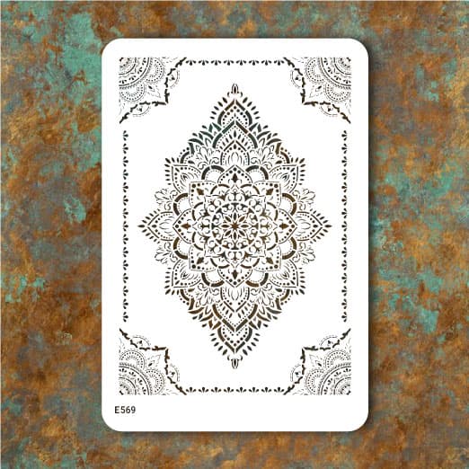 شابلون طرح فرش کد E 569