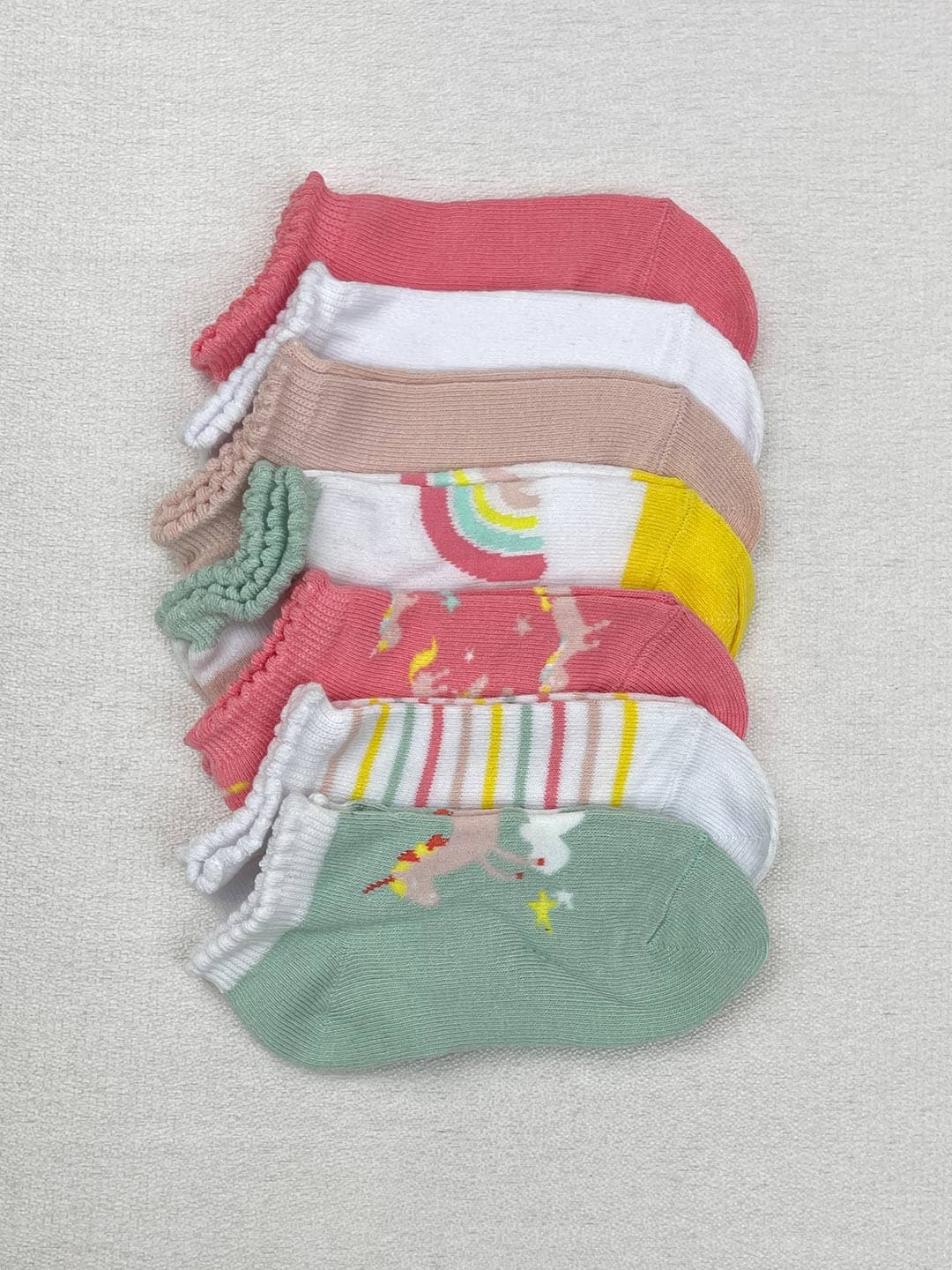 جوراب دخترانه برند کونیبو (پک 7 جفتی) کد A3942 — تصویر ۲