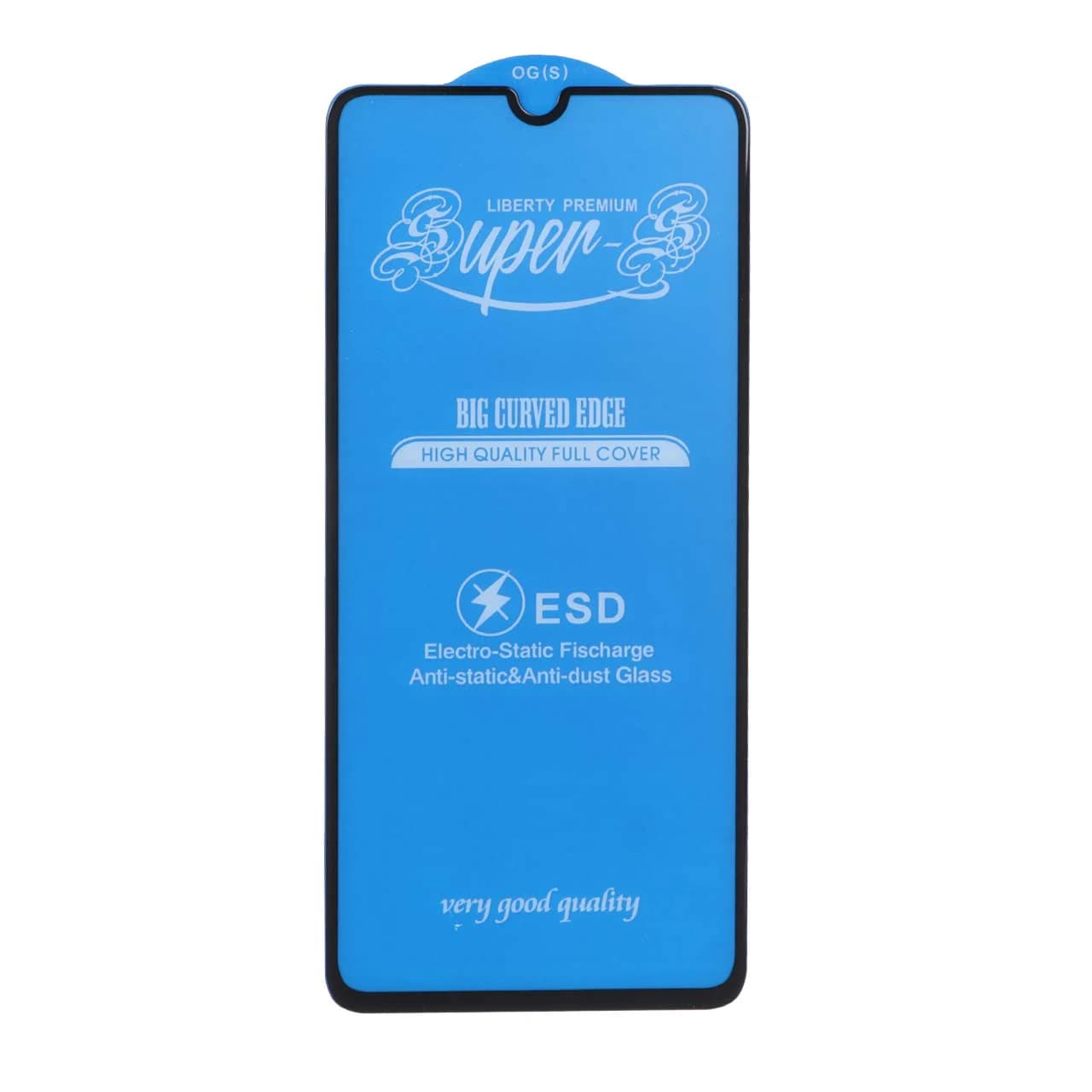 محافظ صفحه نمایش شیشه ای آنتی استاتیک مات Full Cover Super S-OG مدل Samsung A12 /A02 / A02S/ A03 / A03S / A03 CORE / A04 / A04S / A04E / A13 / A23 / A32 5G / M02 / M02S / M04 / M12 / M13 / M23 / M32 5