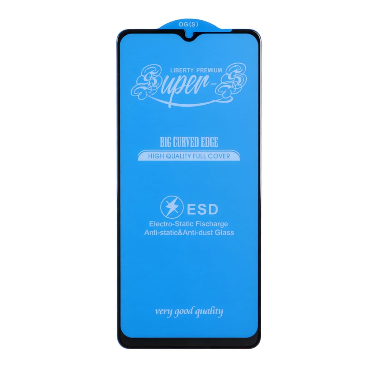 محافظ صفحه نمایش شیشه ای آنتی استاتیک مات Full Cover Super S-OG مدل Samsung A12 /A02 / A02S/ A03 / A03S / A03 CORE / A04 / A04S / A04E / A13 / A23 / A32 5G / M02 / M02S / M04 / M12 / M13 / M23 / M32 5 — تصویر ۲