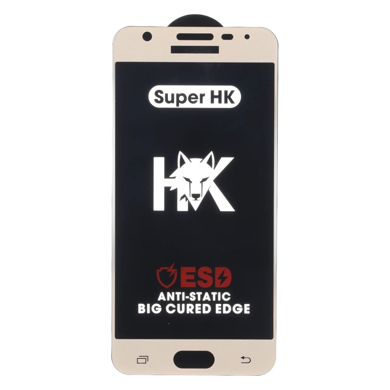 محافظ صفحه نمایش شیشه ای Full Cover ESD Anti Static – Super HK مدل Samsung Galaxy J5 Prime / G570 — تصویر ۲