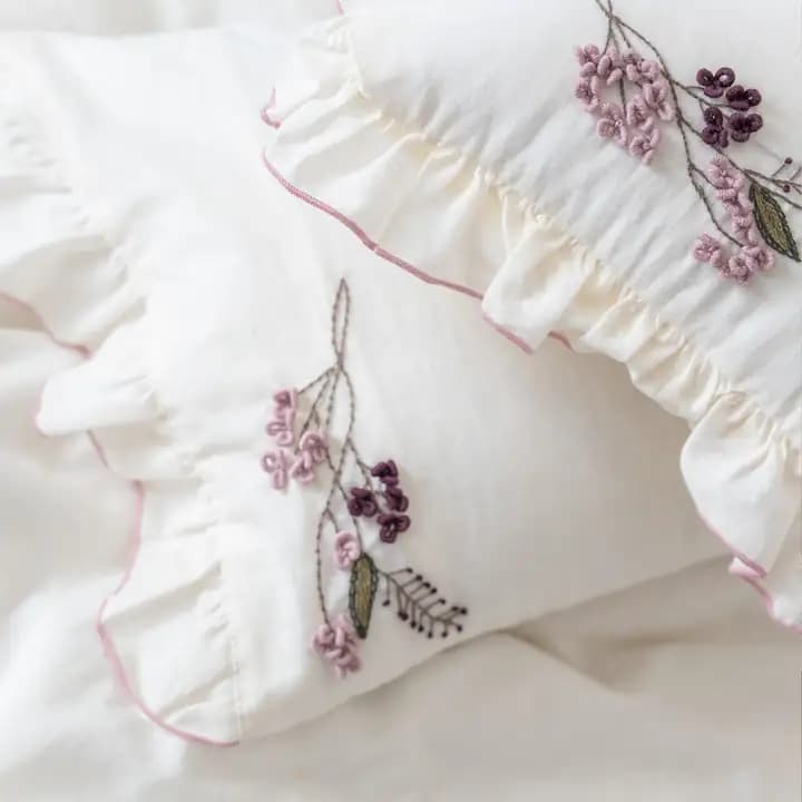 سرویس ملحفه نوزادی Olivia برند ecocotton — تصویر ۲