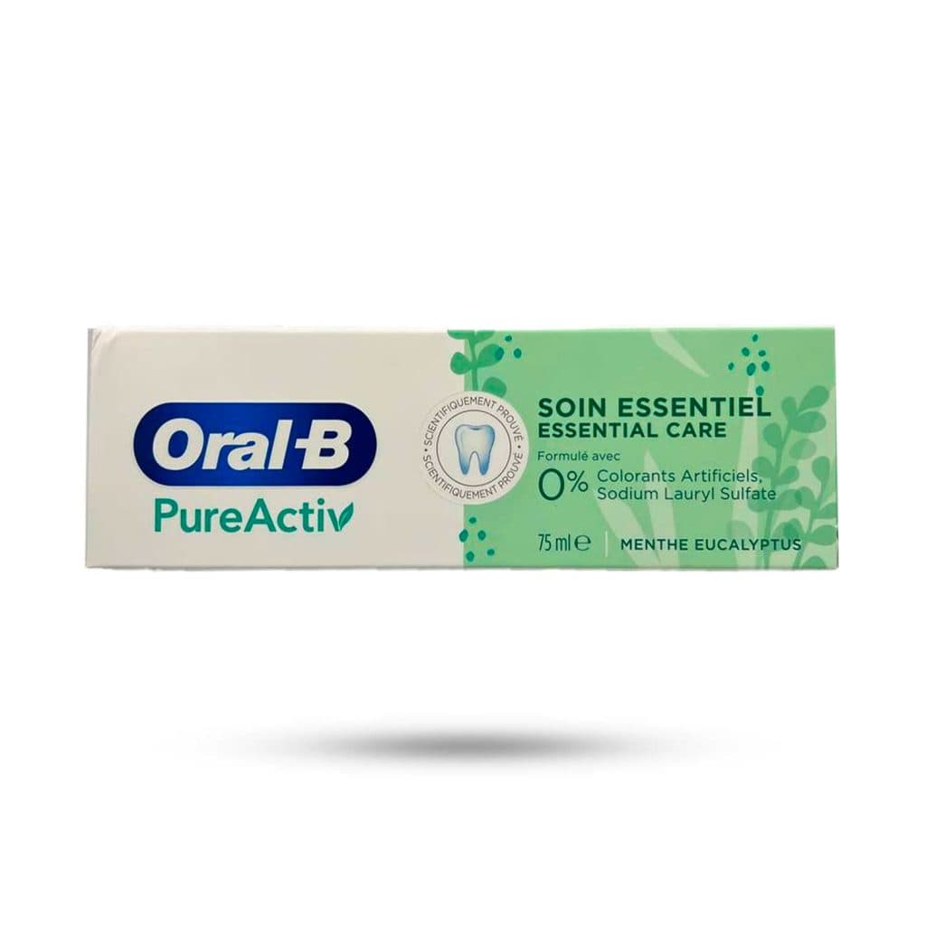 خمیر دندان اورال بی پرو اکتیو PURE ACTIVE حجم 75 میل