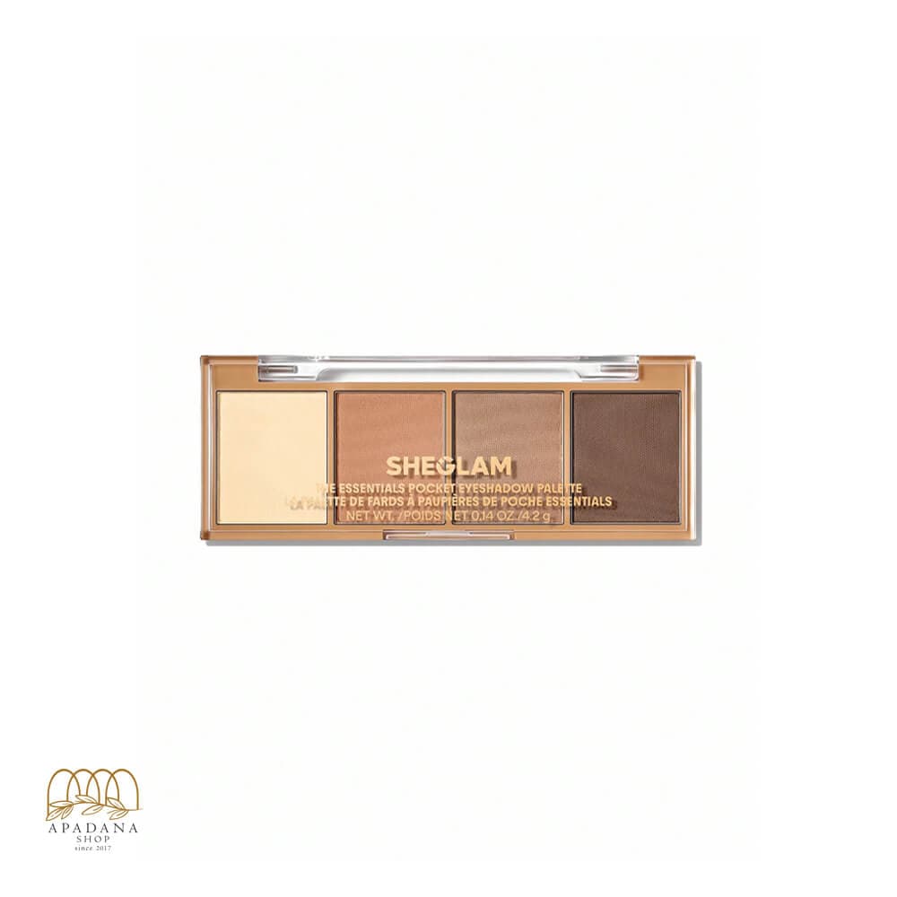 پالت سایه چشم چهار تایی شیگلم Pocket Eyeshadow مدل Serene