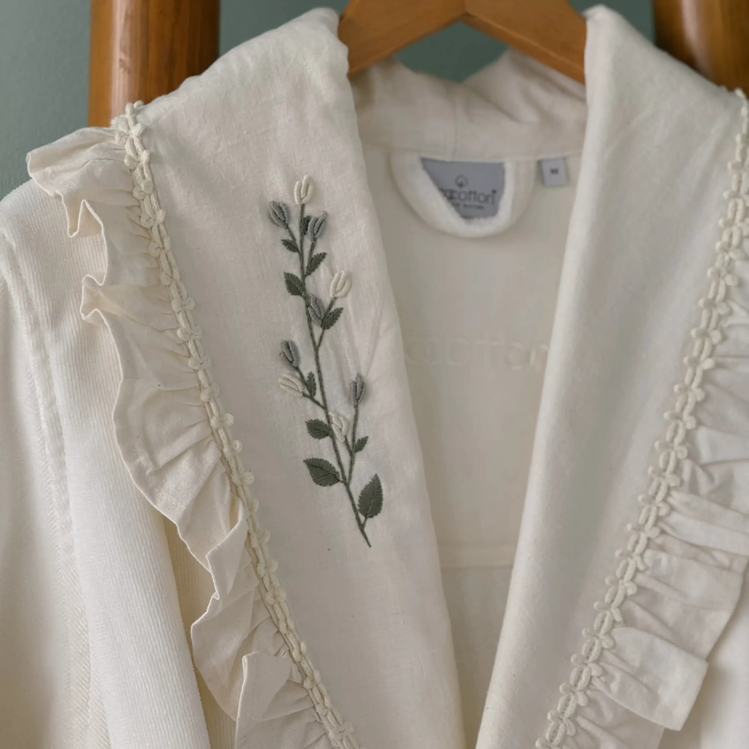 حوله تن پوش زنانه برند ecocotton مدل Leyna — تصویر ۲