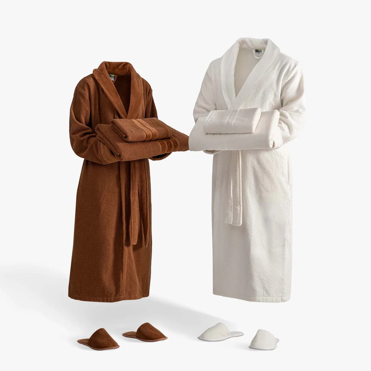ست حوله ۱۰ تکه دونفره برند ecocotton مدل Anna