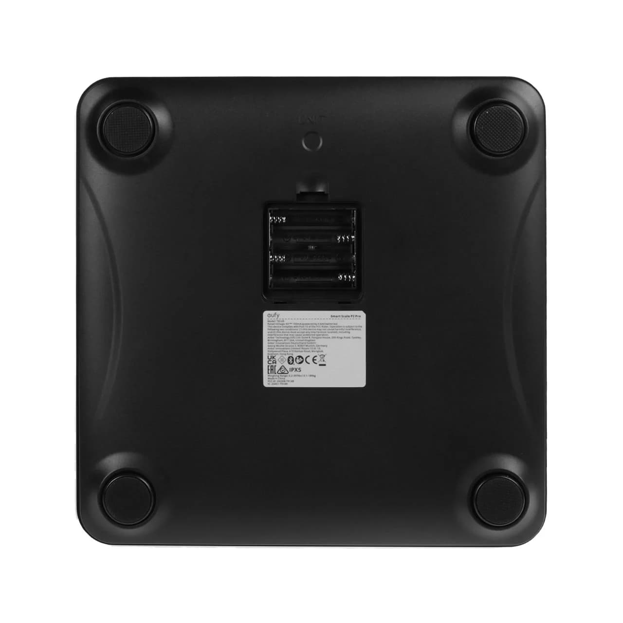 ترازو هوشمند ANKER مدل Eufy Smart Scales P2 PRO T9149K11 – مشکی (گارانتی 18 ماهه شرکتی) — تصویر ۳