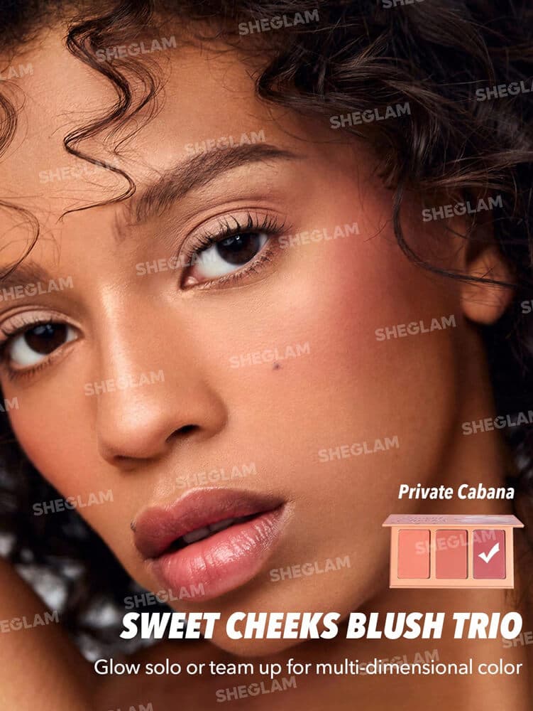 پالت رژ گونه سه رنگ شیگلم مدل Private Cabana — تصویر ۴