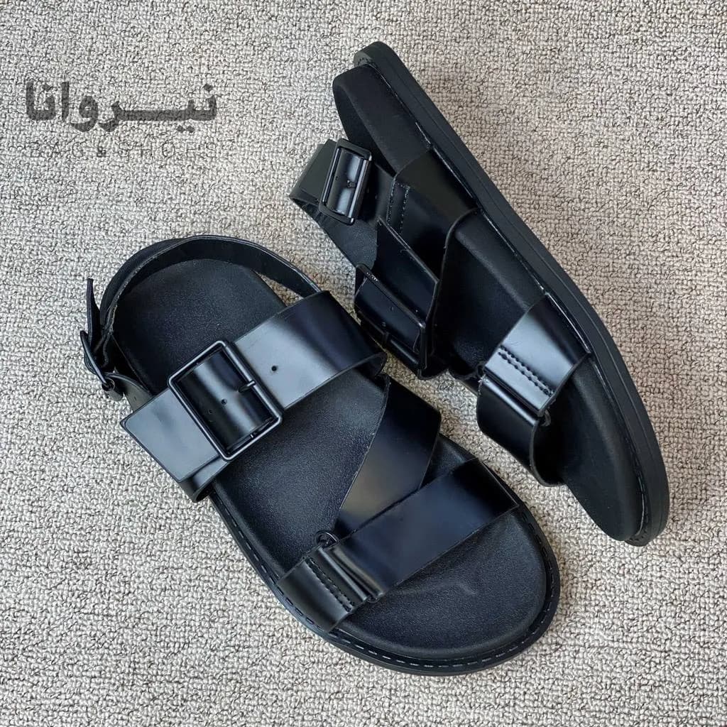 صندل زنانه چرمی رکابدار زارا — تصویر ۲