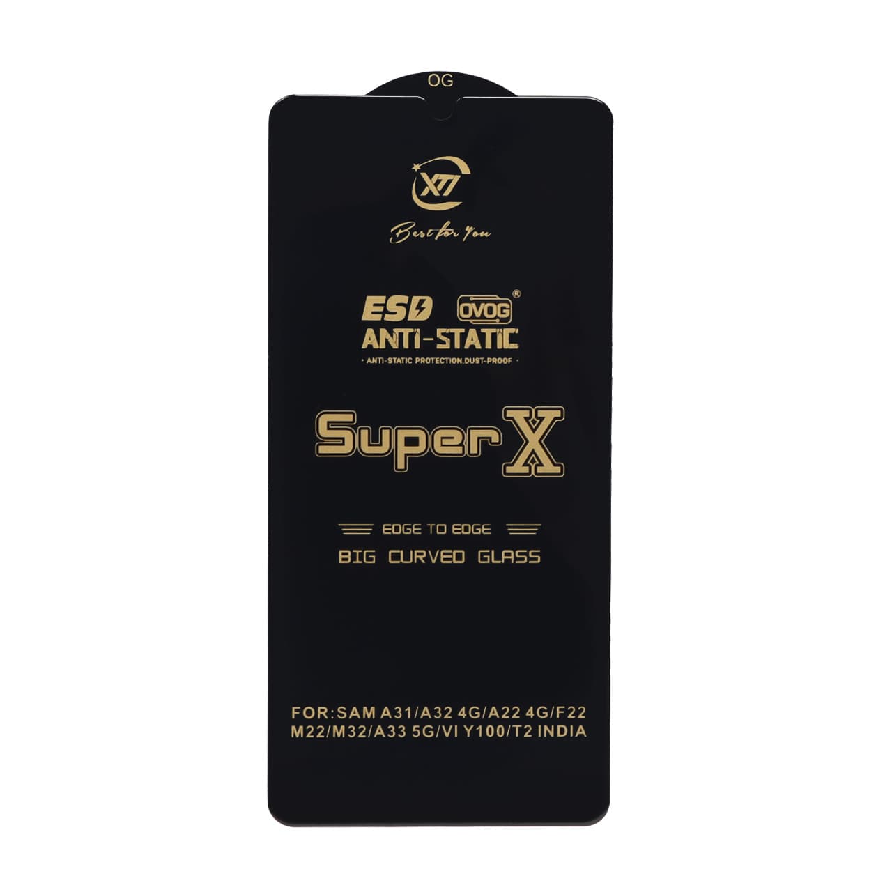 محافظ تمام صفحه SUPER X برند OVOGمناسب SAMSUNG A31/ A22 4G/A32 4G/ A33 5G/ M32
