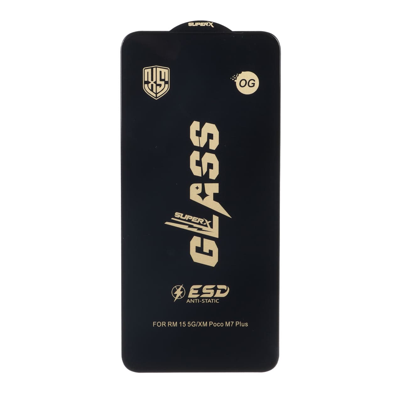 محافظ تمام صفحه SUPER X برند OG مناسب REDMI/XIAOMI 15 4G/5G/POCO M7 4G