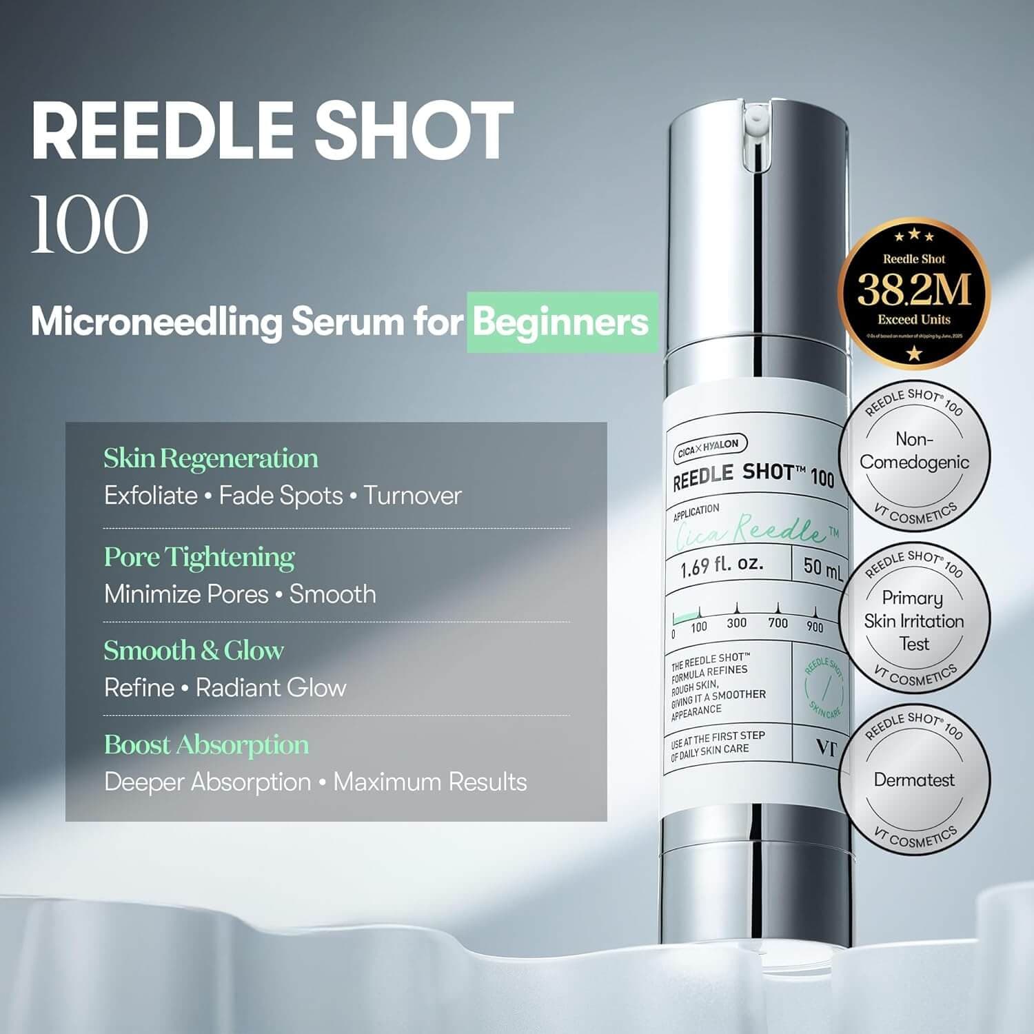 سرم ریدل شات 100 وی تی کازمتیک Vt Cosmetics حجم 50 میل — تصویر ۵