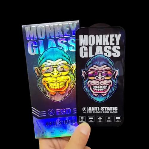 محافظ صفحه نمایش گوشی آیفون 14 مدل Monkey Anti Static — تصویر ۵