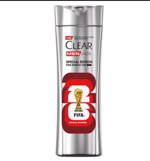 شامپو مردانه کلییر CLEAR Men سری جدید مدل Special Edition FIFA World Cup