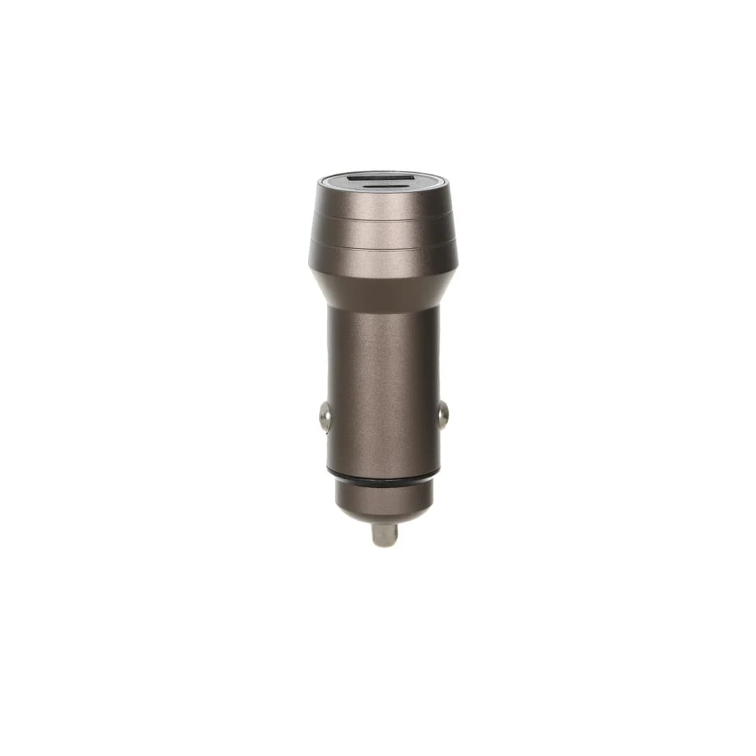 شارژر فندکی PD و فست دو پورت JBQ مدل C458534 48W به همراه کابل شارژ Type-C To Lightning – قهوه ای (گارانتی یکساله رصاصی) — تصویر ۳