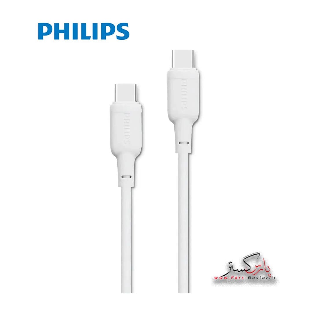 کابل شارژ Type-Cفیلیپس مدل DLC6541C طول 1.2 متر | Philips DLC6541C — تصویر ۲